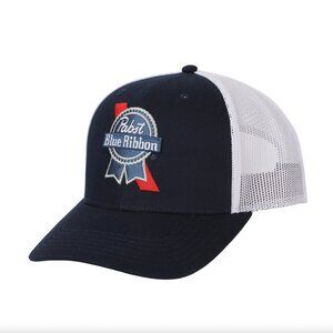 Pabst Blue Ribbon Trucker Hat - Novelty Beer Hats